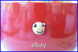 $300 VTG Erzgebirgische Revolving ITS A SMALL WORLD Apple Christmas Music Box