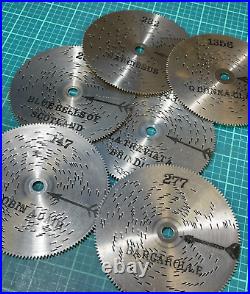 4.5 Music Discs Made in Switzerland Thorens