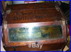 4 ANTIQUE HAND CRANK ROLLER ORGANs WITH extra rolls and cobbs