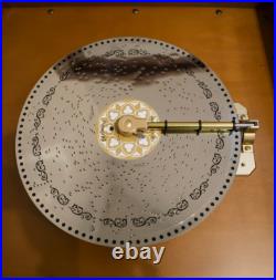 45-note Disc For Disk Type Music Box Order For Made In Japan ORPHEUS 45-note Disc For Disk Type Music Box Order For Made In Japan ORPHEUS