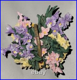 5 Pc Collection WithCOA Lena Liu Basket Bouquets Collection Flowers Music Box Work
