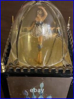 50+ Yr Old Swiss/german Dancing Ballerina Music Box Alarm Clock-free Shipping