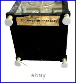 50+ Yr Old Swiss/german Dancing Ballerina Music Box Alarm Clock-free Shipping