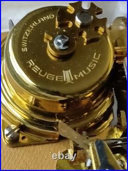 72-Note Multi-Tune Music Box Movement Mechanism Mint Working