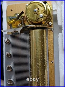 72-Note Multi-Tune Music Box Movement Mechanism Mint Working