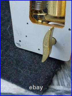 72-Note Multi-Tune Music Box Movement Mechanism Mint Working