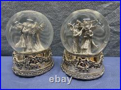 8 x Wallace Silversmiths Silver Plated 4 Horse Carousel, Snowballs 2 Plates