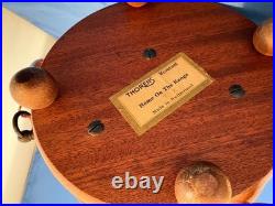 ANRI Italy Music Box Cowboy Horse Carved Wood THORENS plays Home on the Range