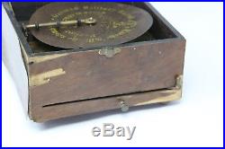 ANTIQUE 1800s Leipzig Germany Polyphon 8 Disc Music Box with 1 Music Disc