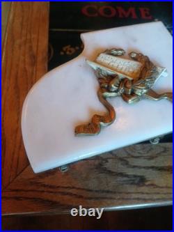 ANTIQUE 1920s THORENS GRAND PIANO MUSIC BOX MARBLE TOP (R)