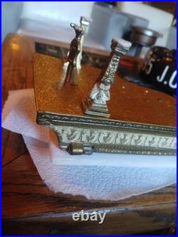 ANTIQUE 1920s THORENS GRAND PIANO MUSIC BOX MARBLE TOP (R)