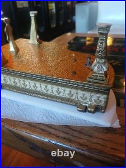 ANTIQUE 1920s THORENS GRAND PIANO MUSIC BOX MARBLE TOP (R)