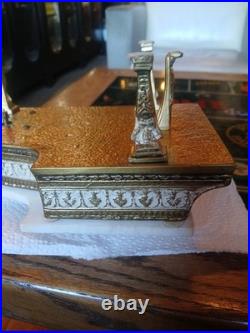 ANTIQUE 1920s THORENS GRAND PIANO MUSIC BOX MARBLE TOP (R)
