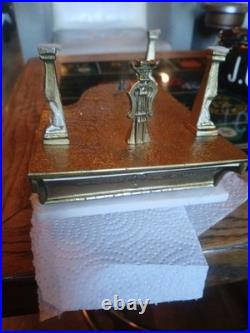 ANTIQUE 1920s THORENS GRAND PIANO MUSIC BOX MARBLE TOP (R)