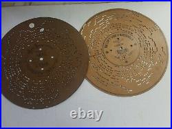 ANTIQUE ARISTON ERLICH PAPER DISC ORGANETTE With ORIGINAL SHIPPING BOX VERY RARE