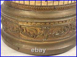 ANTIQUE BONTEMS FRENCH BIRD IN CAGE WITH ANIMATION And Sound