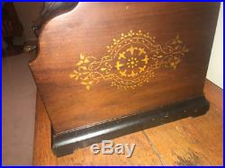 ANTIQUE CONCERT ROLLER ORGAN AND HAND MADE TABLE WithCOBS (GREAT CHRISTMAS GIFT!)