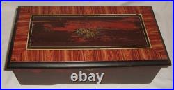 ANTIQUE MUSIC BOX, Swiss Cylinder Music Box 1880's 8 Aires MULLER & TRUB Video