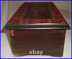 ANTIQUE MUSIC BOX, Swiss Cylinder Music Box 1880's 8 Aires MULLER & TRUB Video