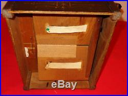 ANTIQUE THE GEM ROLLER ORGAN HAND CRANK MUSIC BOX with 24 different Cobs $500.00