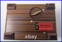 Anri Ride Into Christmas Music Box 1st Ed Goebel Hummel Exotic Wood