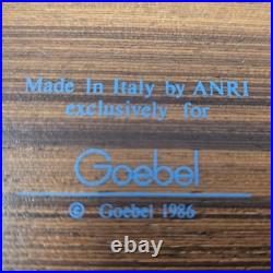 Anri Ride Into Christmas Music Box 1st Ed Goebel Hummel Exotic Wood