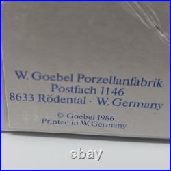 Anri Ride Into Christmas Music Box 1st Ed Goebel Hummel Exotic Wood