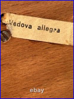 Anri Vedova Allegra Amor Bar Italian Carved Wood Figurines Set Corks Music Box