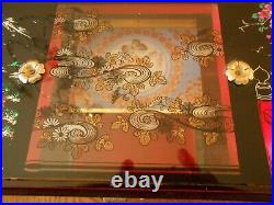 AntQ Japanese Geisha Jewelry Music Box w Moving Butterflies & Ballerina-Video