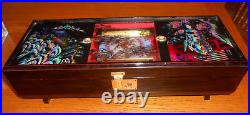 AntQ Japanese Geisha Jewelry Music Box w Moving Butterflies & Ballerina-Video