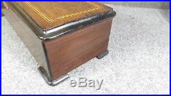 Antique 10 Tune cylinder music box