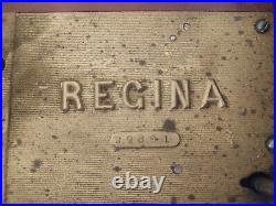 Antique 11 REGINA Music Box (1800s) with 6 Discs, Working, Rare, See Video