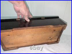 Antique 1800's Victorian Swiss Cylinder Music Box for restoration