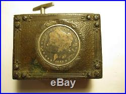 Antique 1880-O Silver Morgan Dollar Music Box