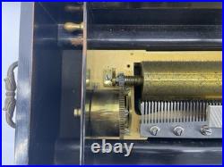 Antique 1880's 76 Pin, 10 Tune Swiss Music Box Very Nice Sounds Great