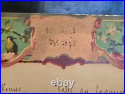 Antique 1885 Mermod Frères Swiss 10-Air Cylinder Music Box Plays Beautifully