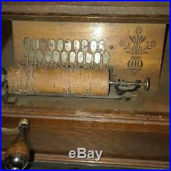 Antique 1902 Chautauqua Roller Organ (Cob Roller)
