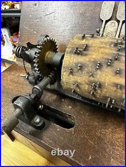 Antique 1902 Chautauqua Roller Organ (Cob Roller) Working Condition VIDEO