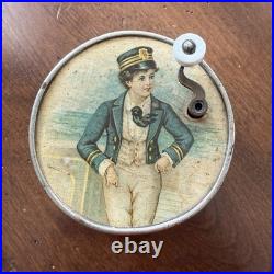 Antique 19th Century Manivelle Music Box In Working Order