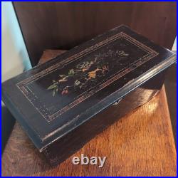 Antique 19th Century Swiss Cylinder Music Box Works, Six Songs-Hear It Play