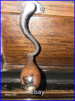 Antique 19th Century THE ORIGINAL CONCERT ROLLER ORGAN Hand Crank Working