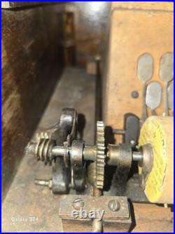 Antique 19th Century THE ORIGINAL CONCERT ROLLER ORGAN Hand Crank Working