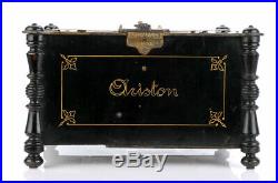 Antique 24-Note Ariston Roller Organ Organette. 14 records. Circa 1890