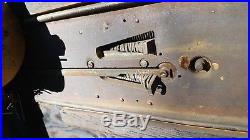 Antique 27 Regina Music Box Parts Crank Comb Bedplate Assembly Spring Barrel