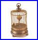 Antique-Bird-Cage-Globe-Clock-With-Animatronic-Bird-4-Parts-Repair-See-Video-01-ly