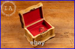 Antique Black Forest Jewelry Music Box