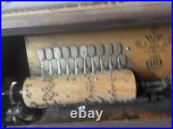 Antique CONCERT Roller Organ ORIGINAL Wood/ AS IS CONDITIONS Antique CONCERT Roller Organ ORIGINAL Wood/ AS IS CONDITIONS