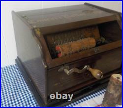 Antique CONCERT Roller Organ ORIGINAL Wood/ AS IS CONDITIONS Antique CONCERT Roller Organ ORIGINAL Wood/ AS IS CONDITIONS