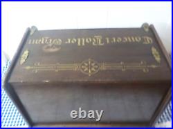 Antique CONCERT Roller Organ ORIGINAL Wood/ AS IS CONDITIONS Antique CONCERT Roller Organ ORIGINAL Wood/ AS IS CONDITIONS