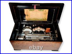 Antique Charles Ullman Orchestra Music Box C. 1890 (Video Inc.)